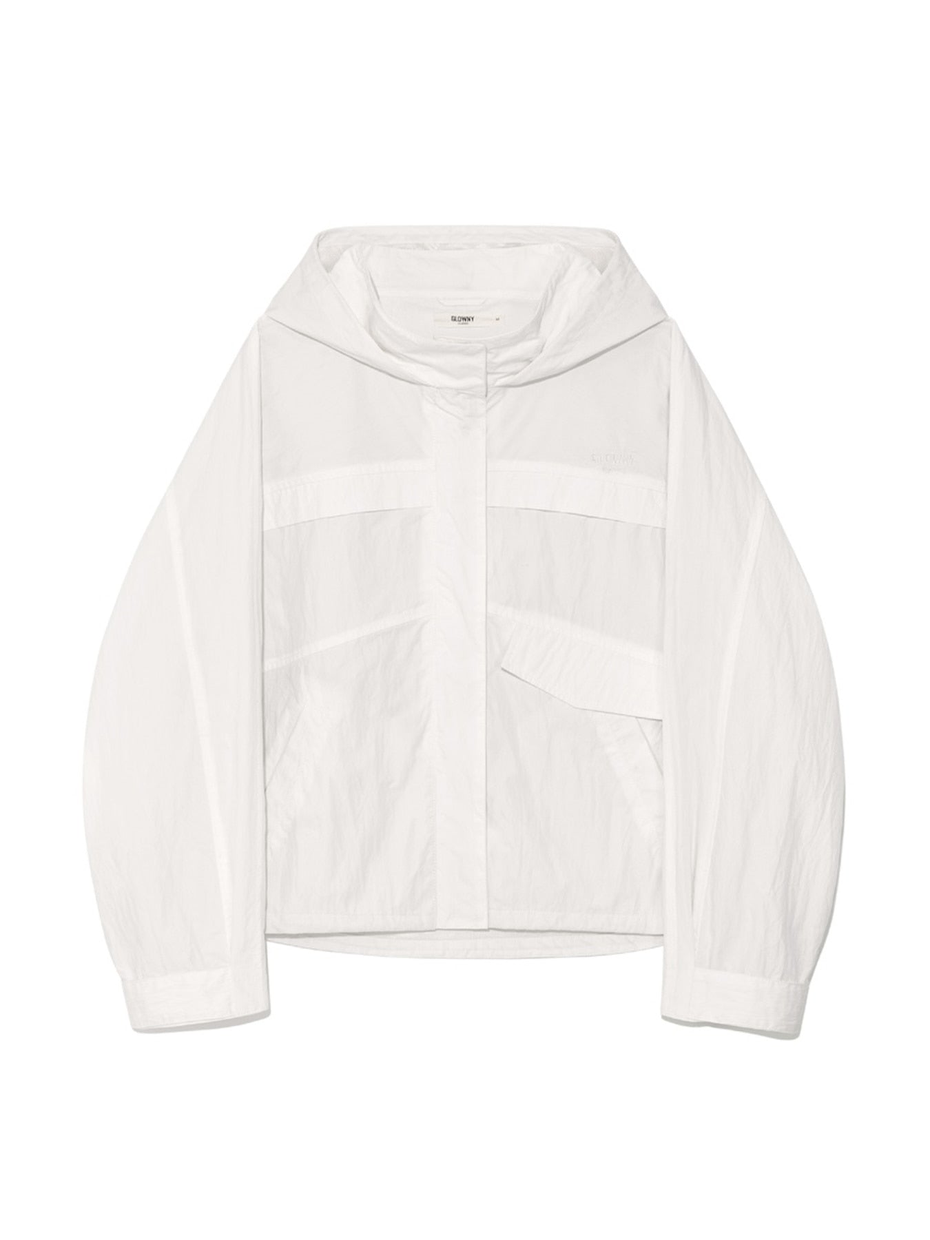 GLOWNY] G PACKABLE HOOD JACKET (IVORY) – SellerWork