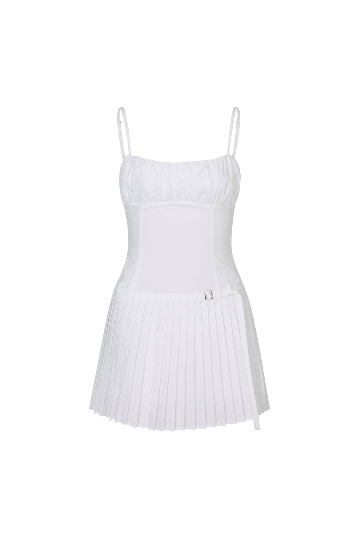 PAIN OR PLEASURE] WENDY SHIRT DRESS white – SellerWork