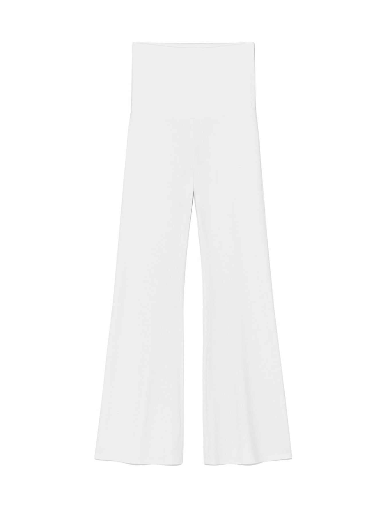 GLOWNY] AIR FOLDING FLARE PANTS (WHITE) – SellerWork