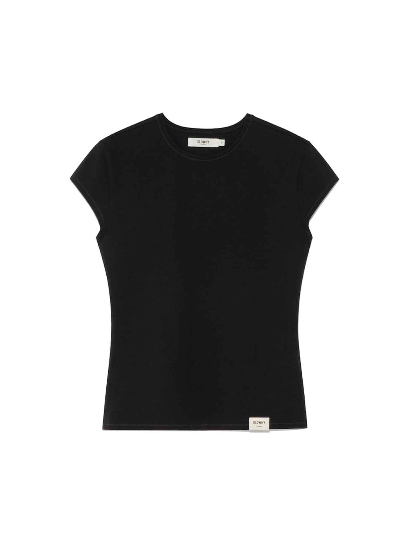 GLOWNY] G SLIM TEE (BLACK) – SellerWork