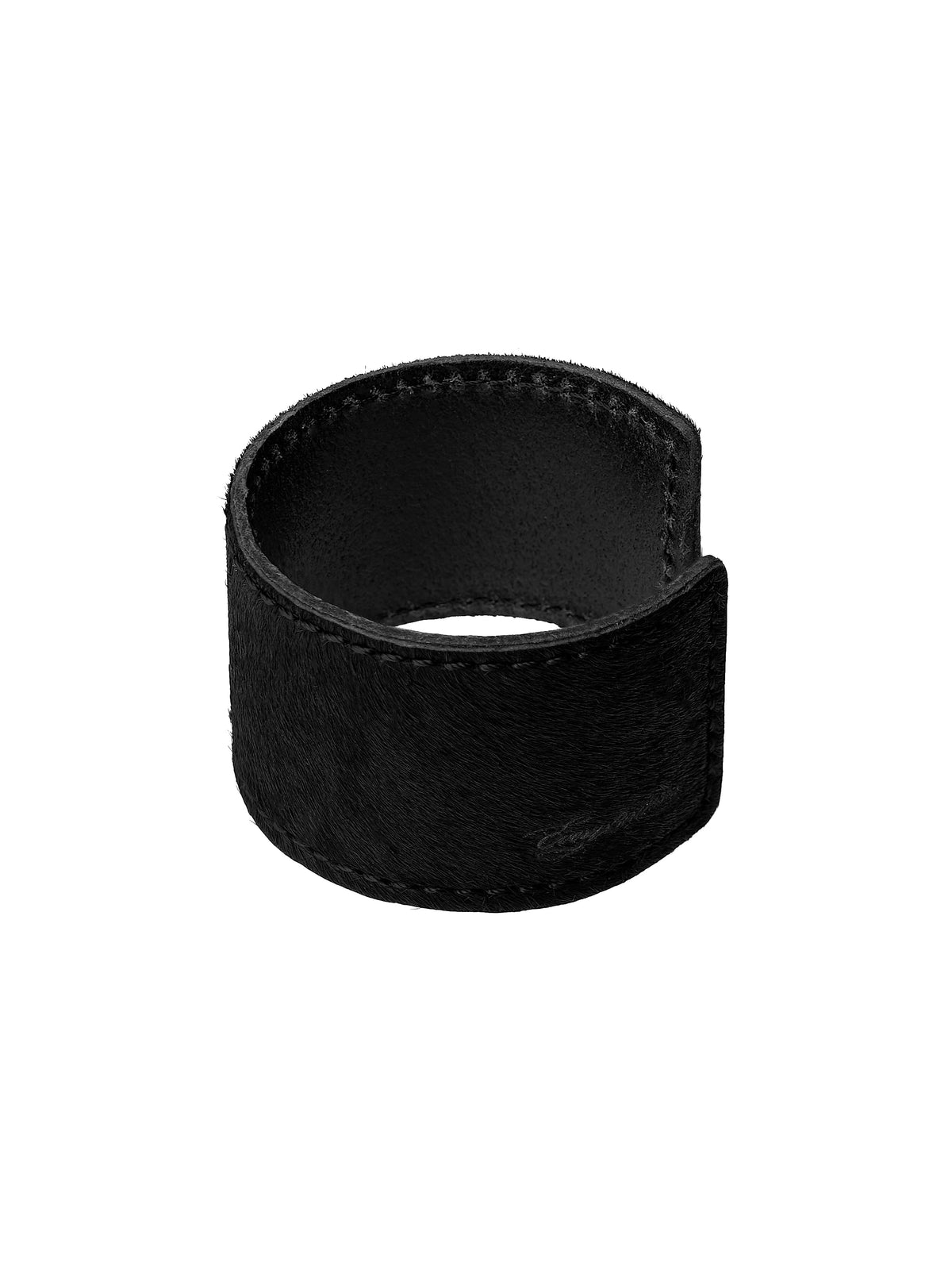 everybirthday-fw-26-fur-leather-bangle-black-black-s