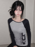 luv-is-true-fw-26-rl-pixel-luv-raglan-tee-navy-navy-s