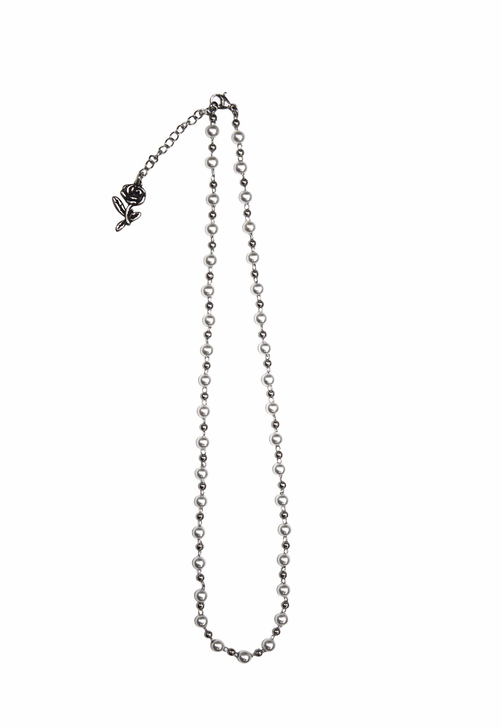 [MIAE] rose pearl necklace