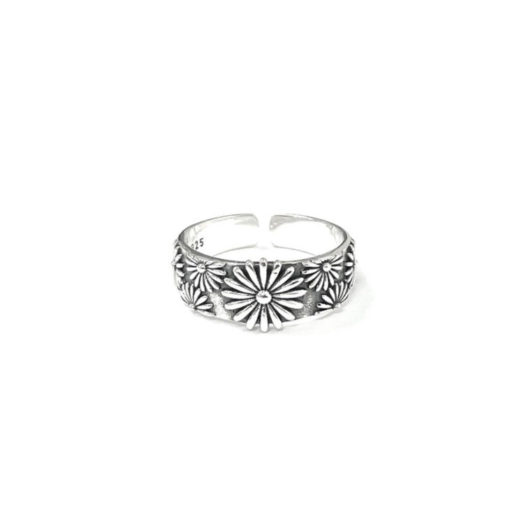[WANDERING YOUTH] Daisy Garden Ring (silver925)