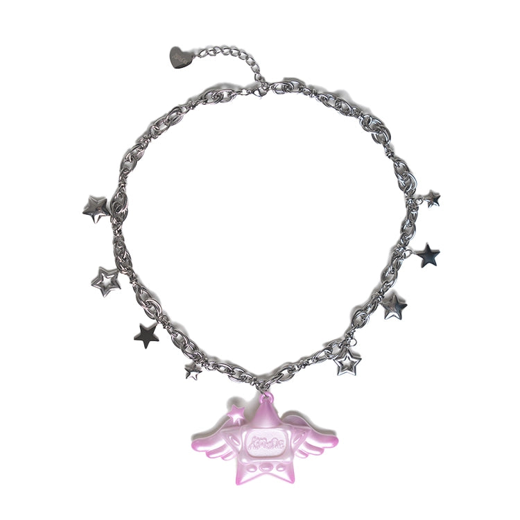 kimune-seasonless-cyberstar-galore-:-necklace-(-pink-)
