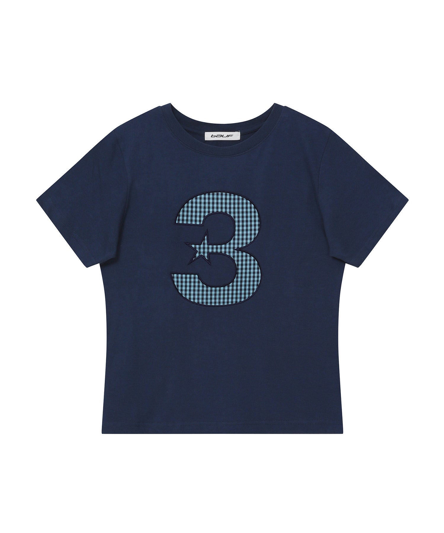 bauf-ss-25-3-logo-check-slim-fit-tshirt-(navy)