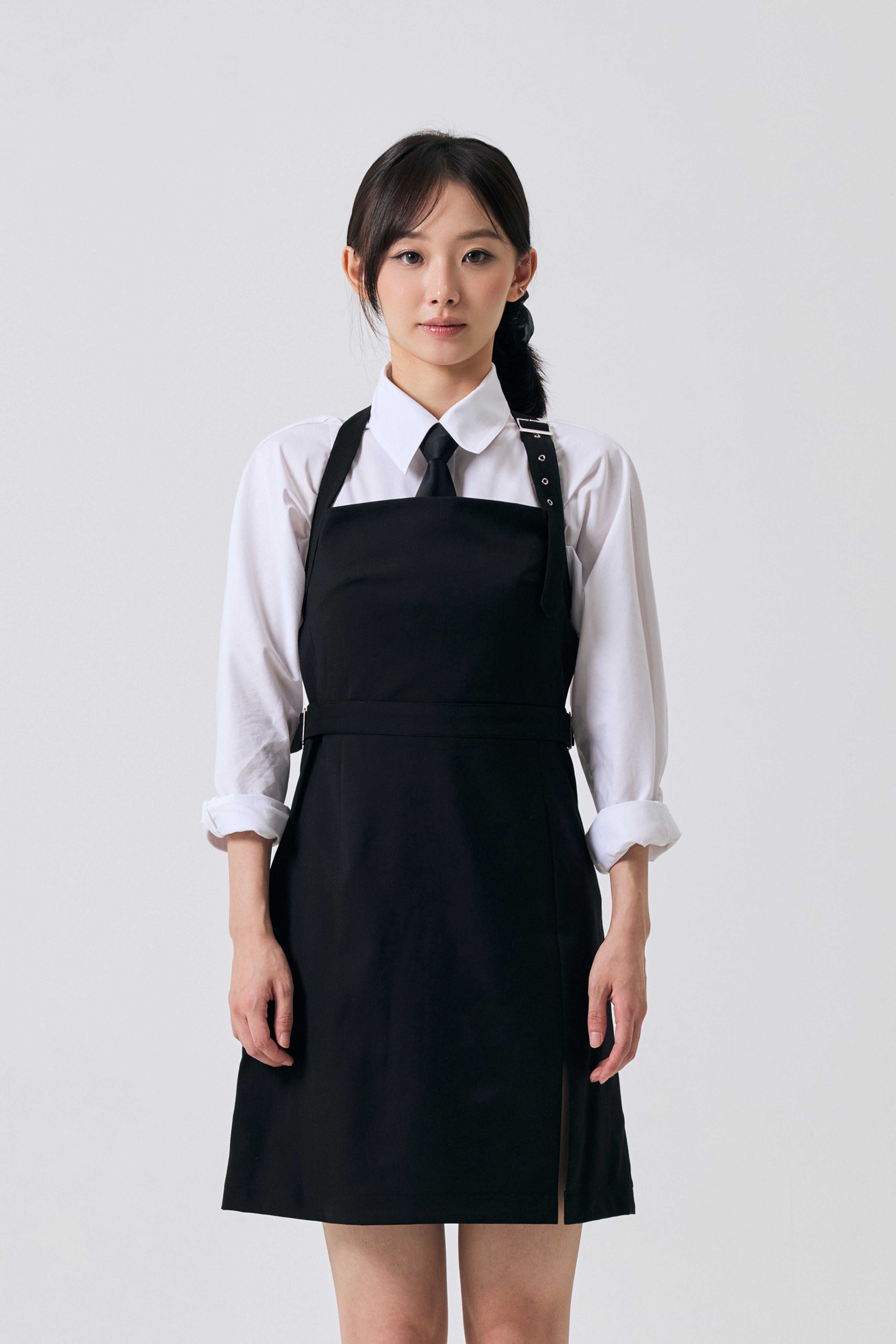 arikim-ss-26-astral-buckle-mini-dress-black-black-s
