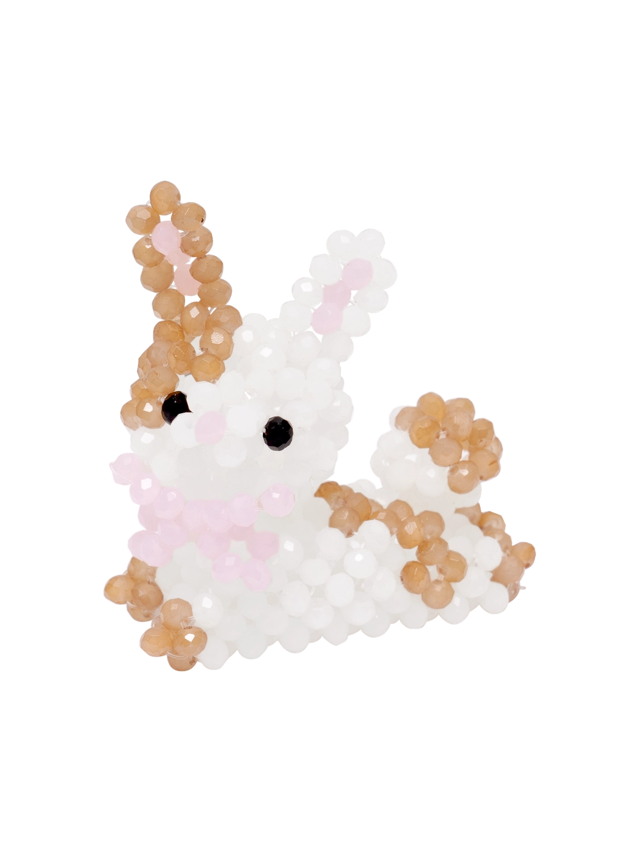[SWINGSET] Spotted Rabbit Key Ring (Caramel) – SellerWork