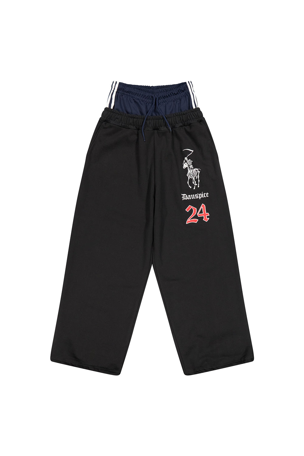 dauspice-ss-26-duc-bb-waist-low-rise-sweatpants-black-black-s