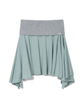 uglyshadow-ss-26-soft-contrast-flare-skirt-mint-mint-s