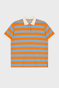 sinoon-ss-25-bold-stripe-half-sleeve-pk-shirt-orange-orange-s