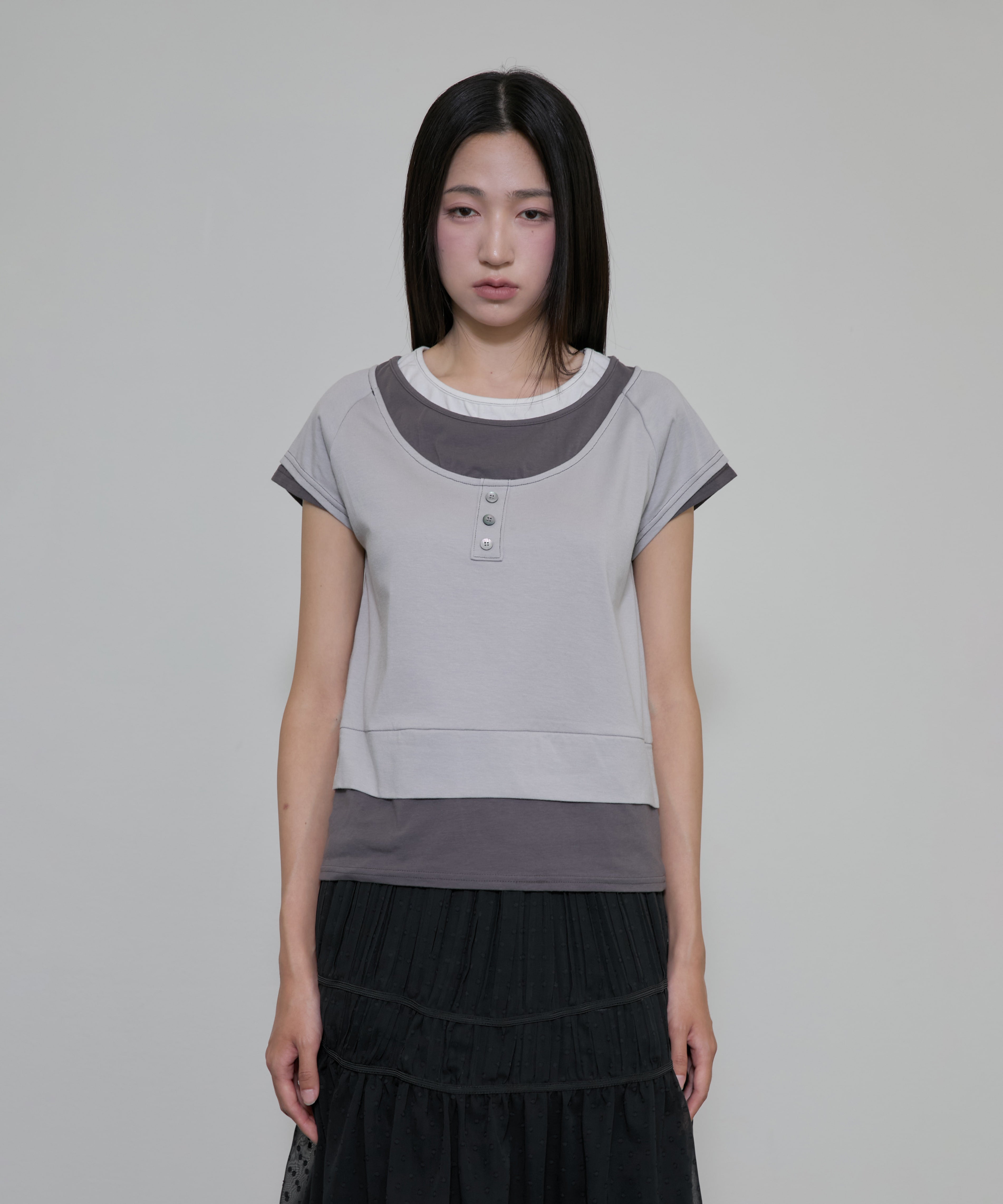 flareup-ss-26-3-layered-henley-t-shirt-fl-151-gray-gray-s
