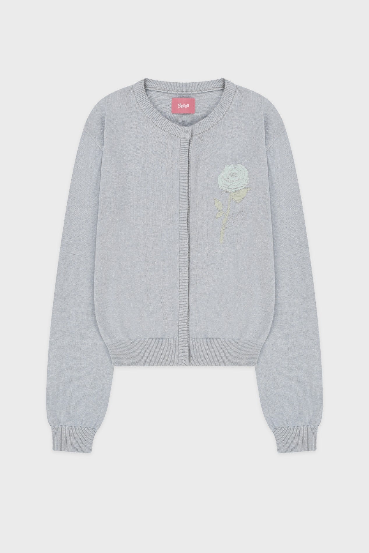 sinoon-fw-25-embroidered-rose-cardigan-greyish-blue-greyish-blue-s