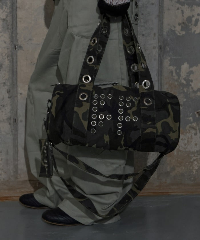 fancy-club-fw-25-ffff-eyelet-duffle-bag-camo-f25ze030-camo-s