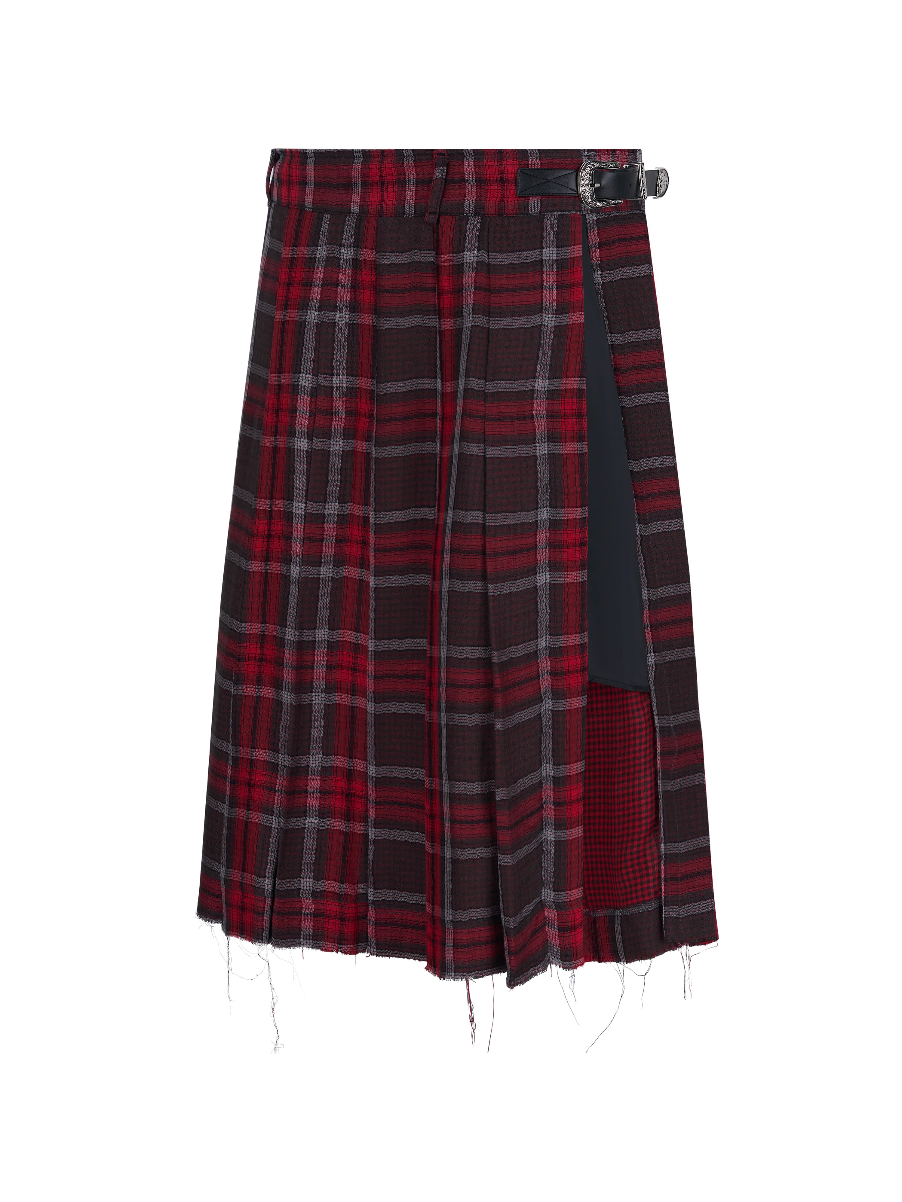 lecyto-ss-25-layered-pleated-check-skirt-red-red-s