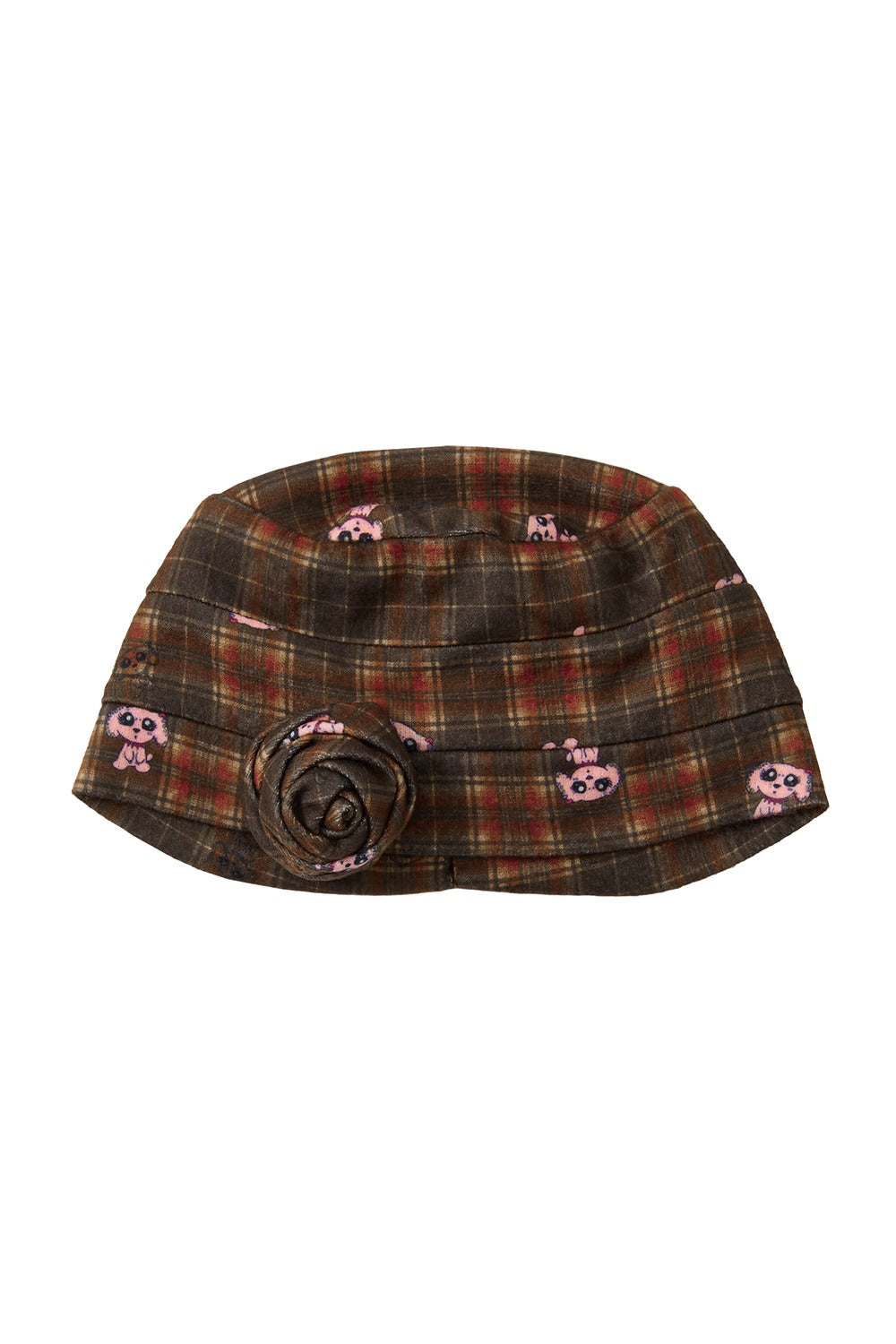 youthbath-ss-26-corsage-checked-beanie-brown-brown-s