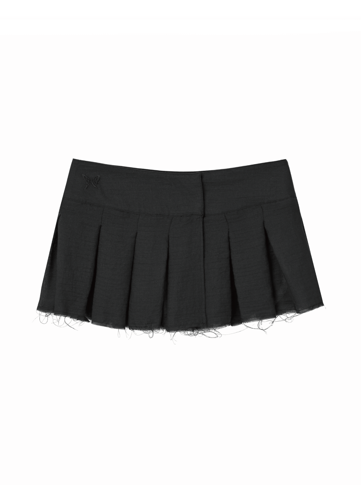 guwolsibil-fw-26-gauze-3size-layered-skirt-black-black-s