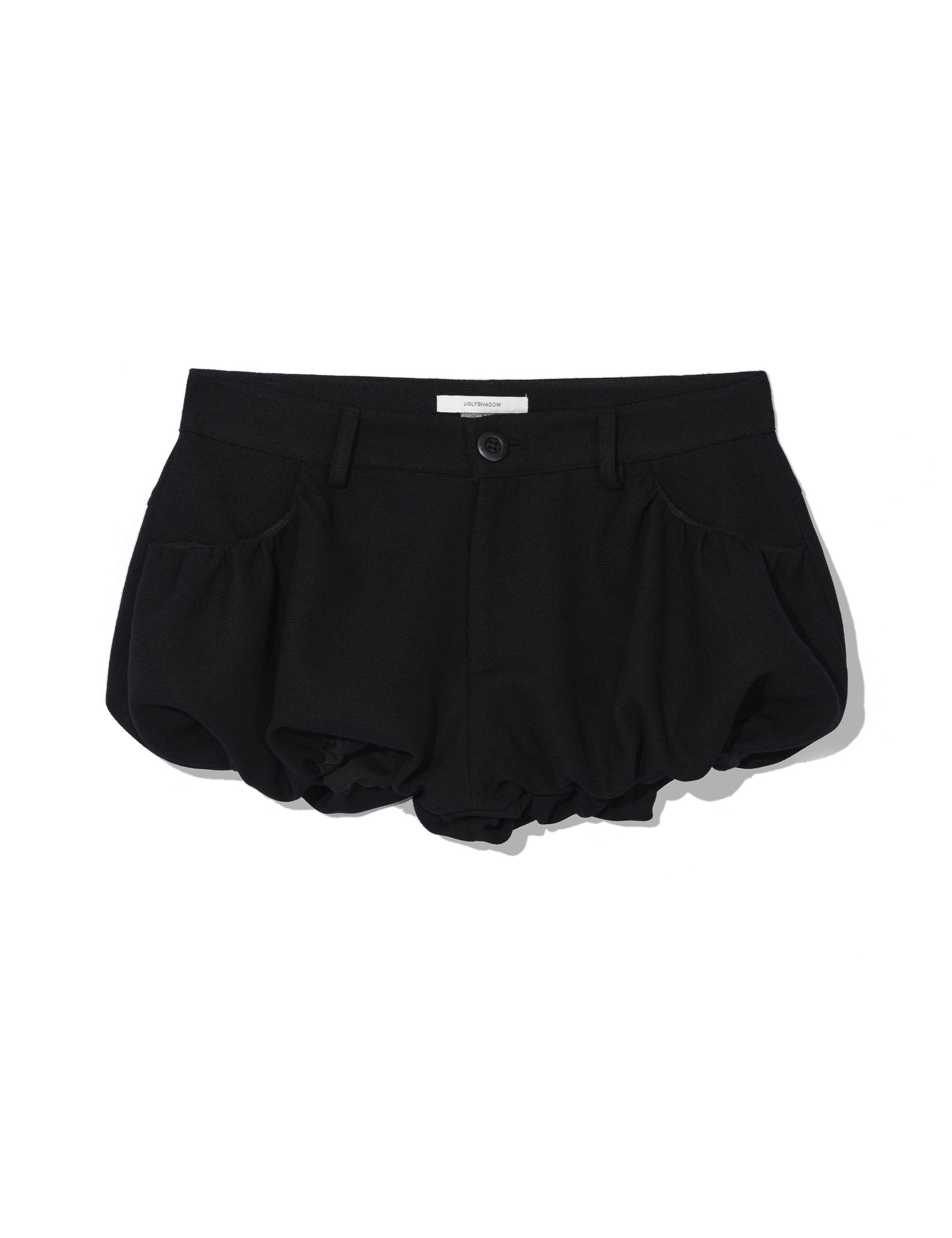 ugly-shadow-ss-26-bloom-short-pants-black-black-s
