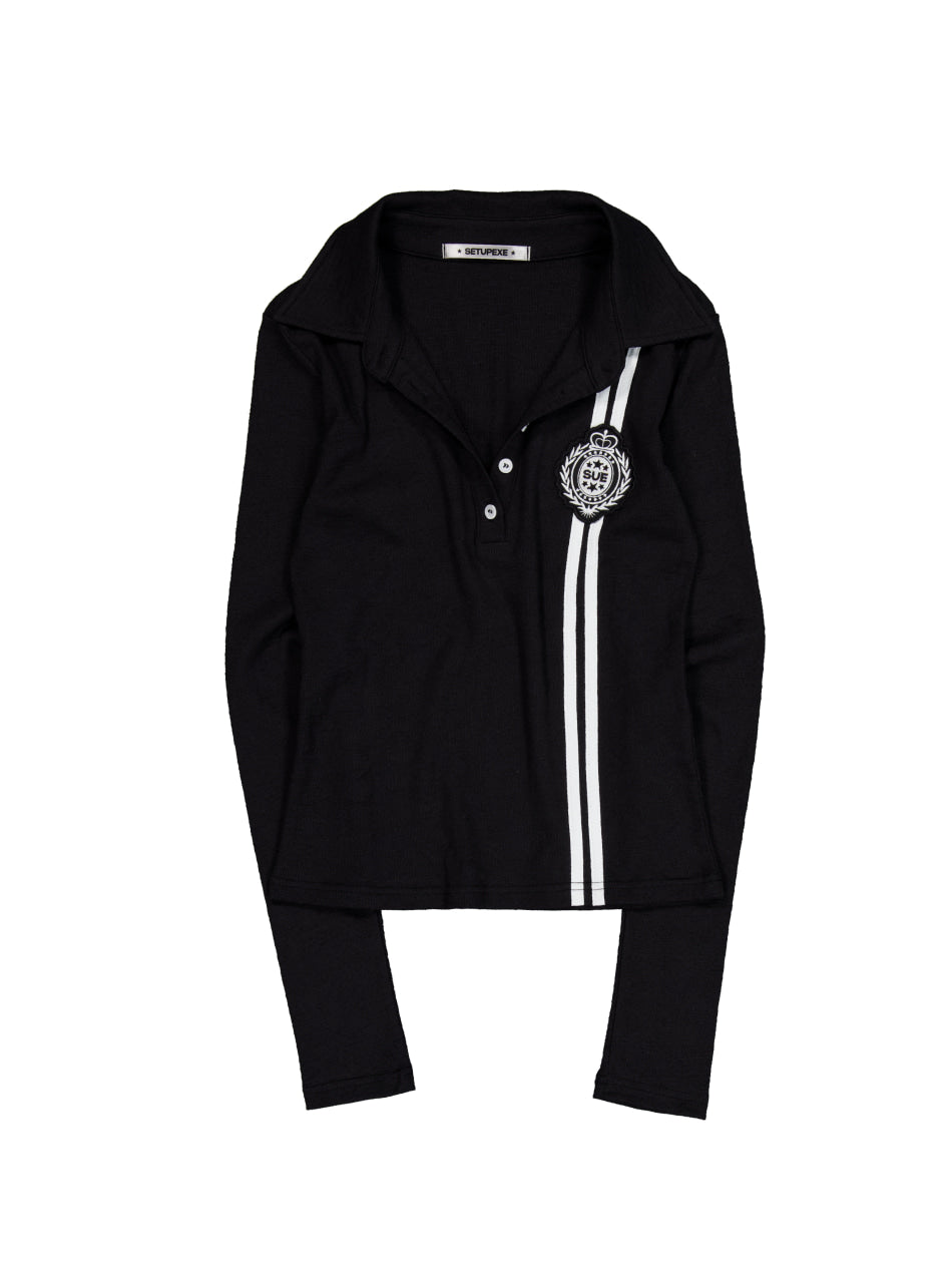 setup-exe-fw-25-waffen-line-collar-tee-black-black-s