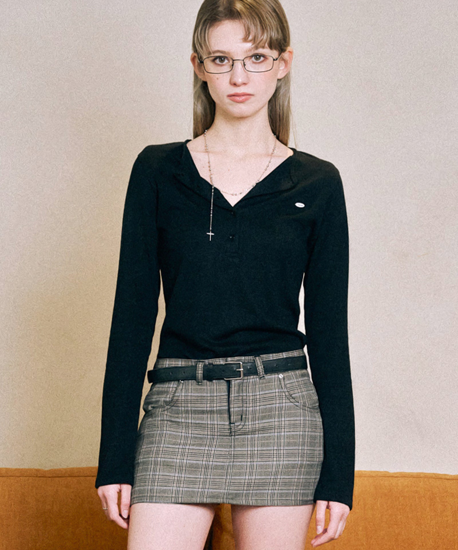 dear-me-ss-25-basic-mini-skirt-shorts-(classic-check)