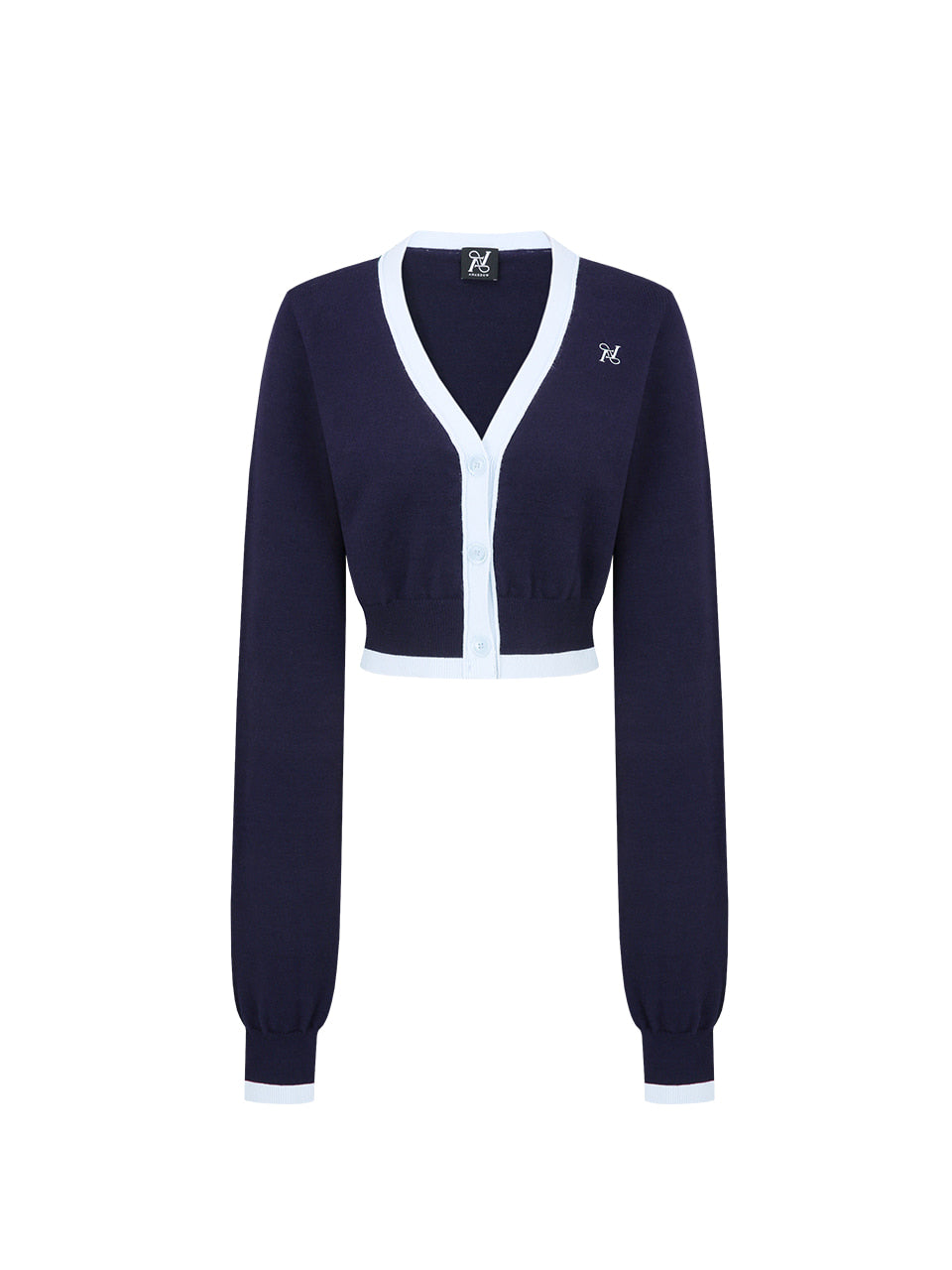 amardew-fw-25-logo-crop-knit-cardigan-navy-sky-navy-sky-s