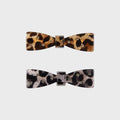 eireve-seasonless-polka-dot-bow-hair-clip-set-leopard