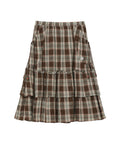 bauf-fw-26-frill-pocket-check-skirt-brown-purple-s