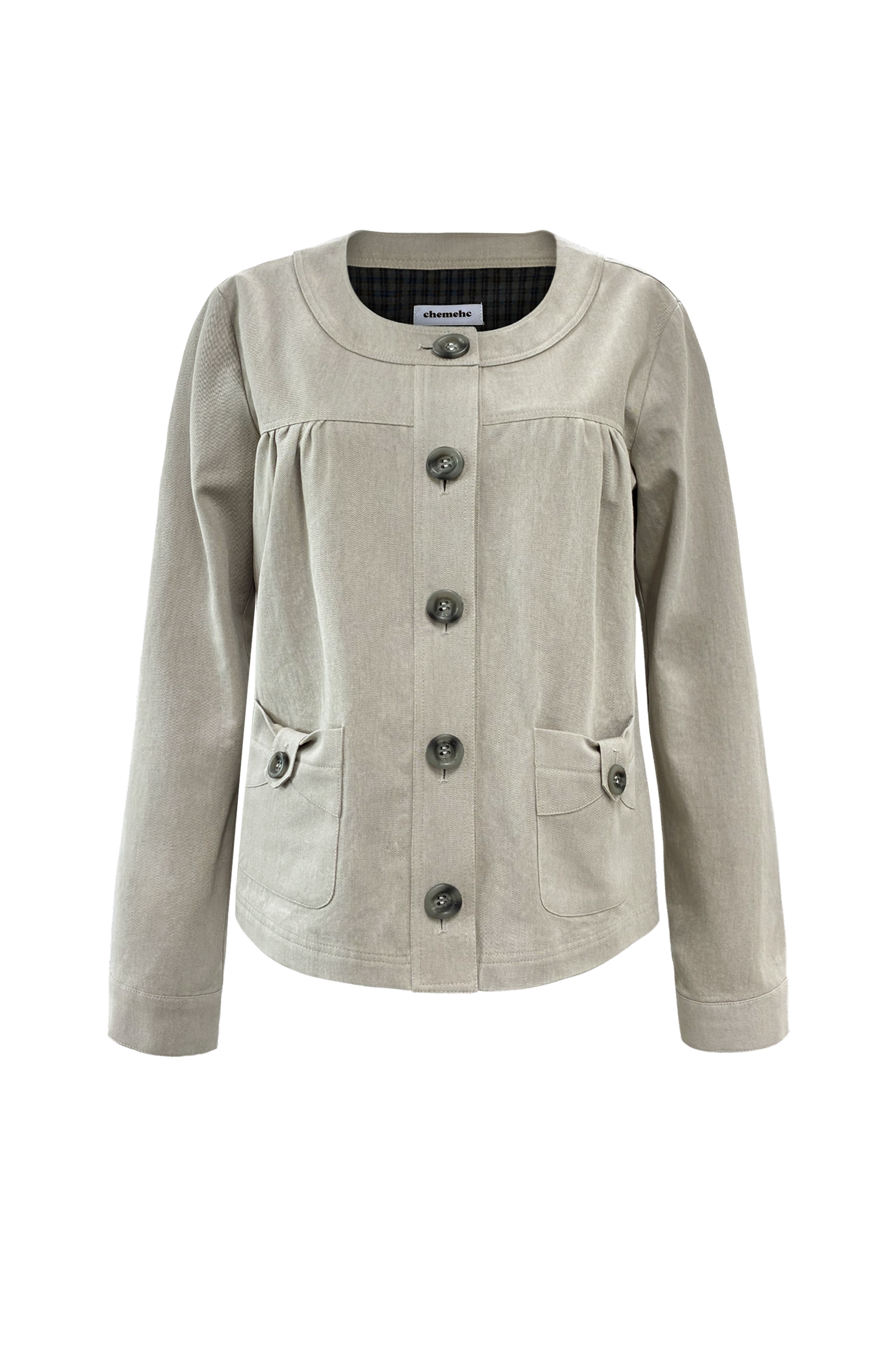 chemehc-ss-26-blush-bow-round-jacket-sand-sand-s