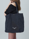 adorebelle-ss-25-angel-cubic-canvas-bag-black