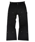 flavorism-fw-26-double-knee-flared-slacks-tp0076-black-s