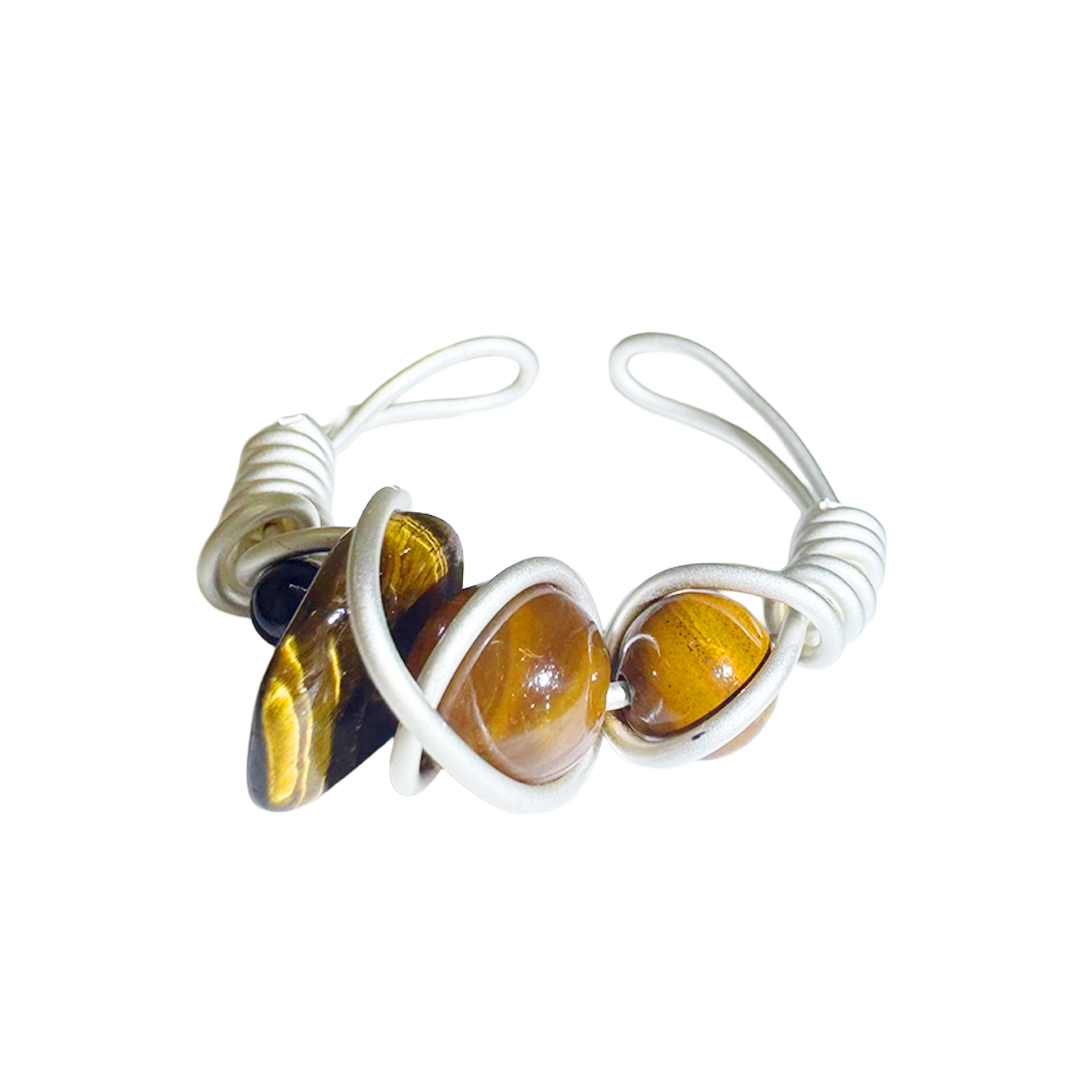 3amgang-ss-26-cocoa-twist-ring-brown-s