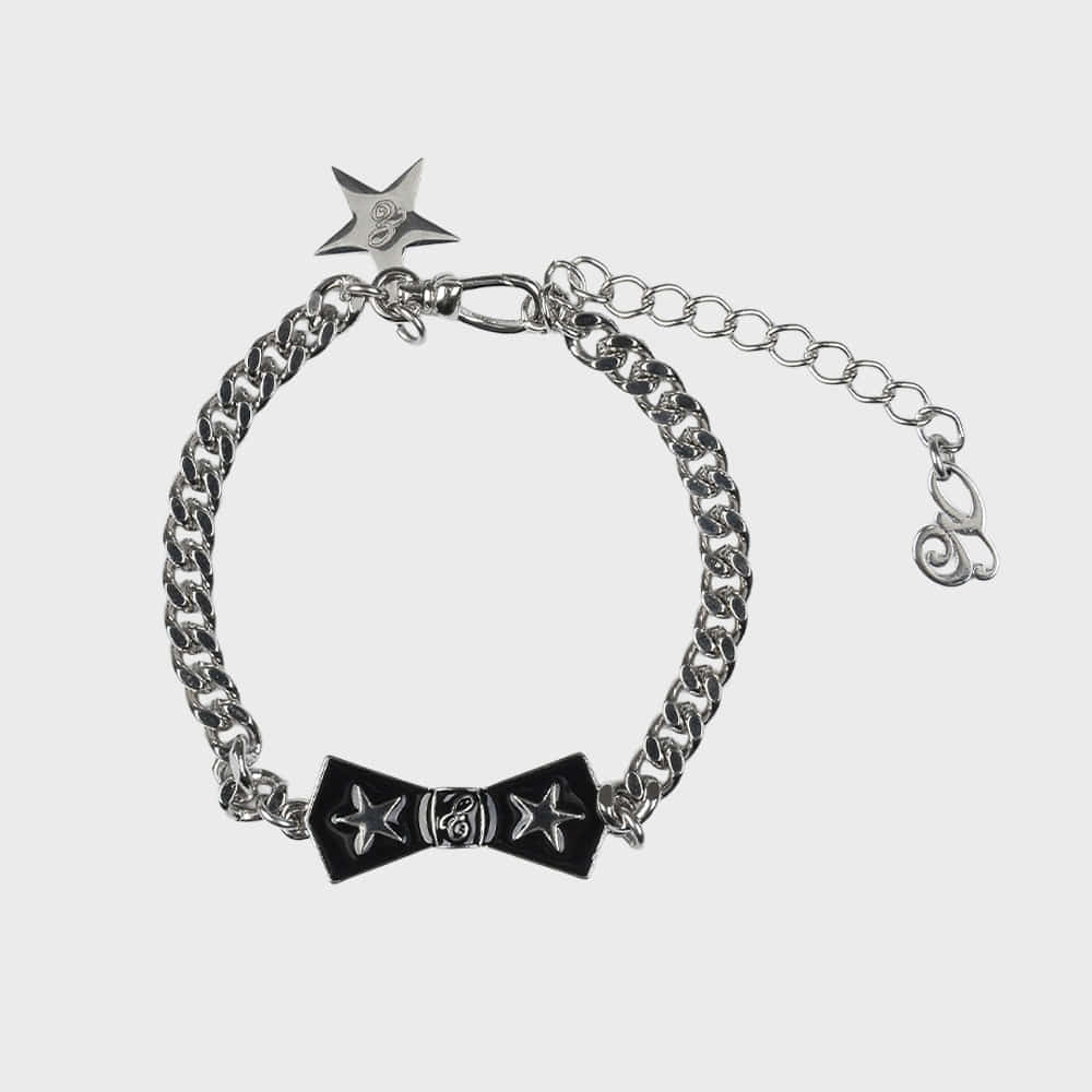 eireve-fw-25-bow-chain-bracelet-black-black-s