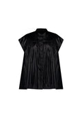 pokofosca-ss-25-glossy-button-shirt-(black)