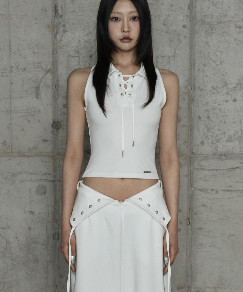 etre-au-sommet-ss-26-halter-back-circle-corset-collar-sleeve-white-white-s