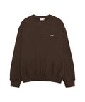 ames-worldwide-fw-25-basic-small-logo-sweatshirt-brown-brown-s