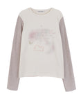 high-school-disco-ss-26-aurora-glitter-long-sleeve-cream-cream-s