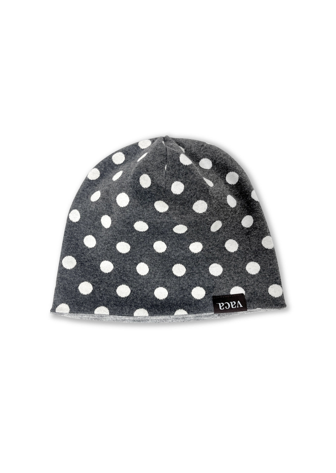 vaca-fw-25-grey-dot-reversible-beanie-grey-s