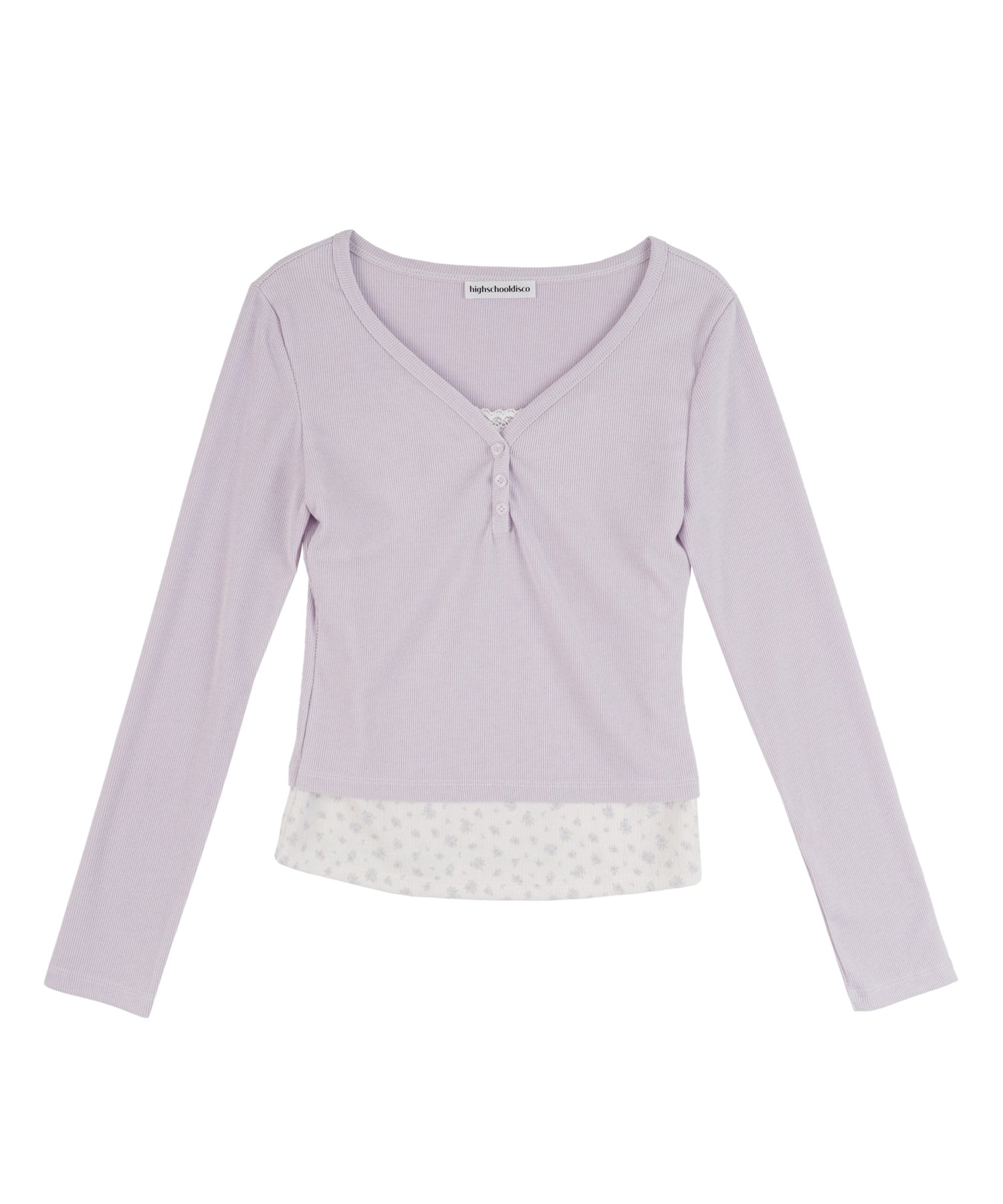 high-school-disco-ss-26-layered-flower-long-sleeve-lavender-lavender-s