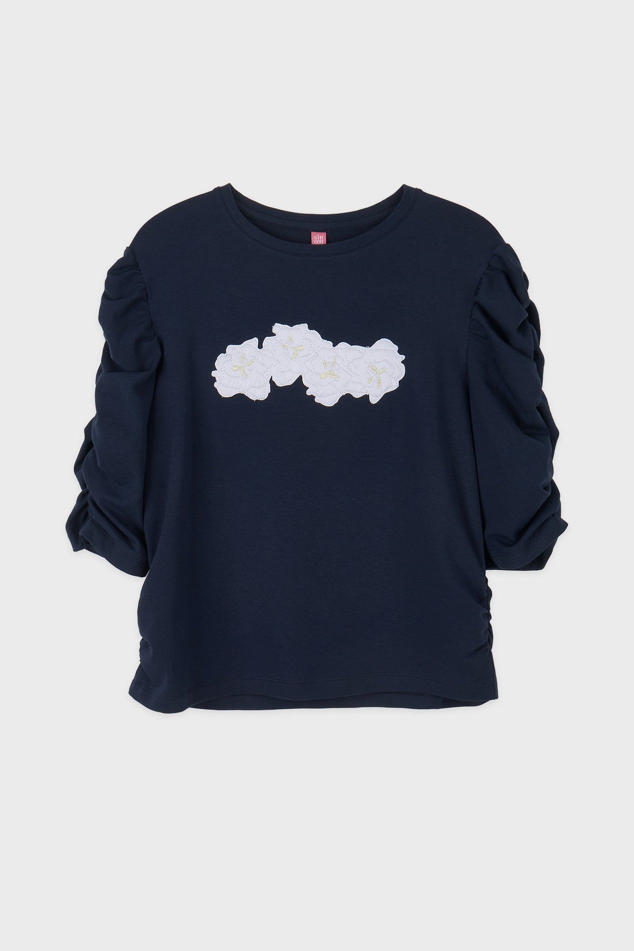 sinoon-ss-26-soft-shirring-t-shirt-navy-navy-s