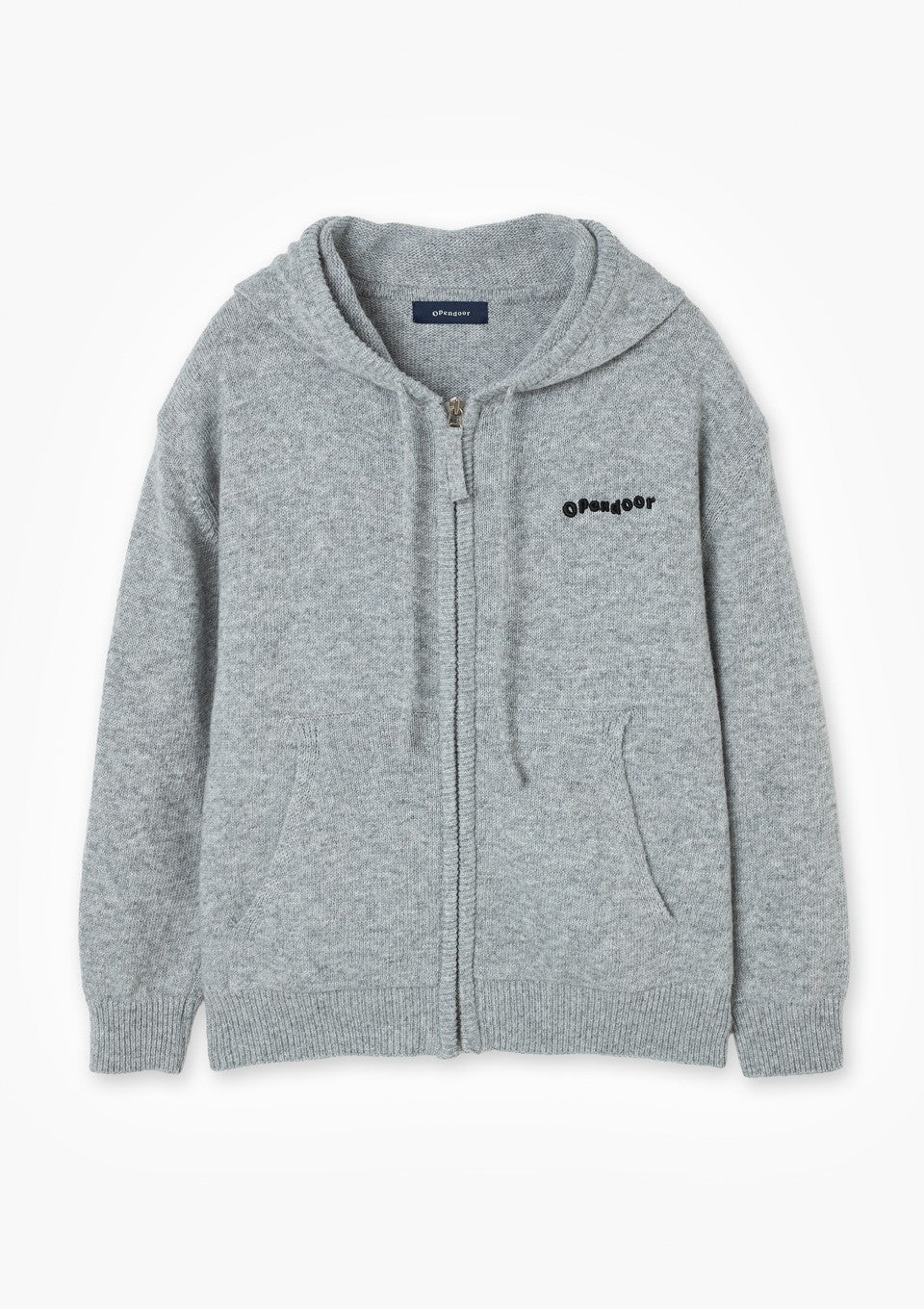 opendoorstudio-fw-26-logo-knit-hooded-zip-up-gray-gray-s