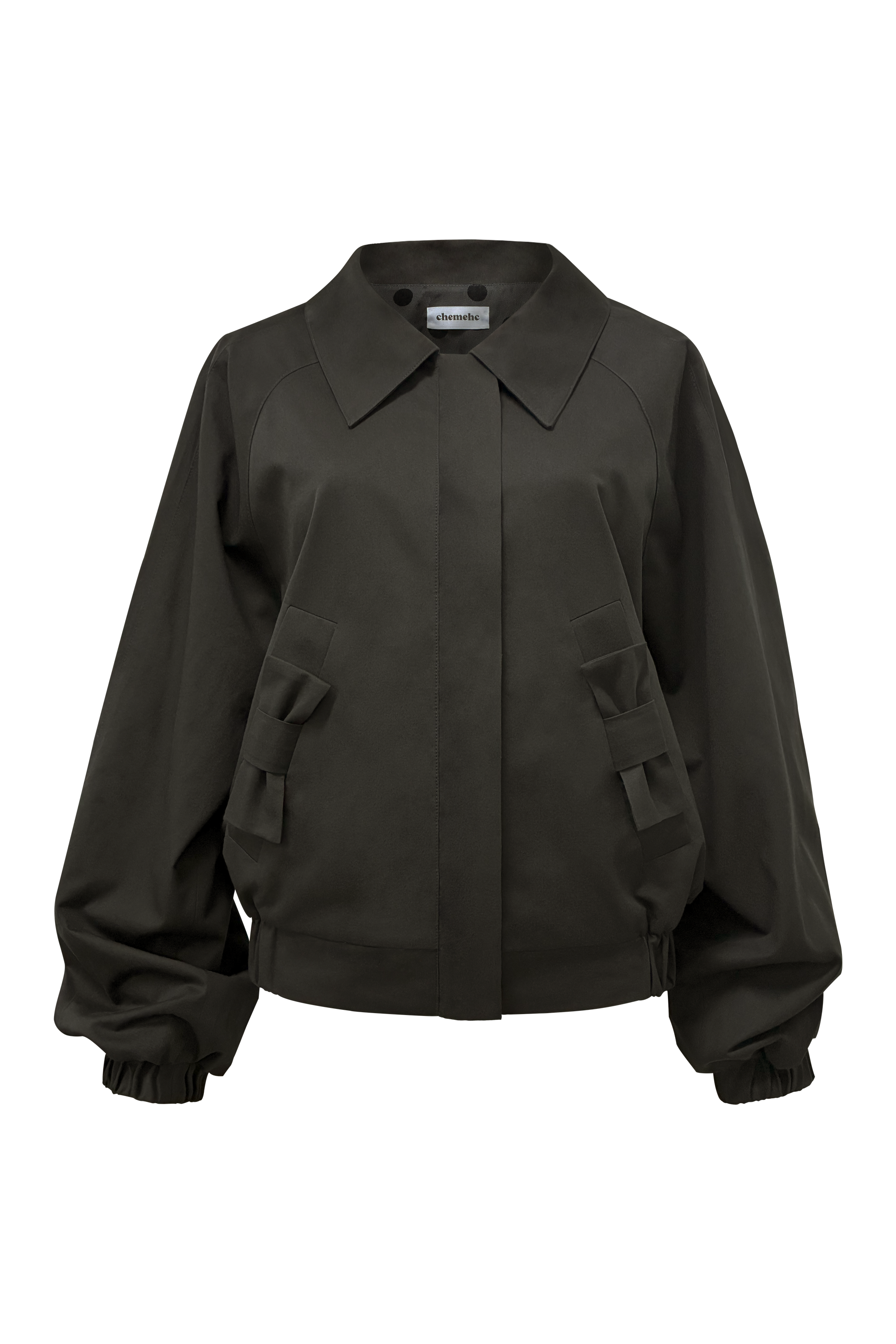 chemehc-fw-25-bow-raglan-cotton-jacket-stone-stone-s