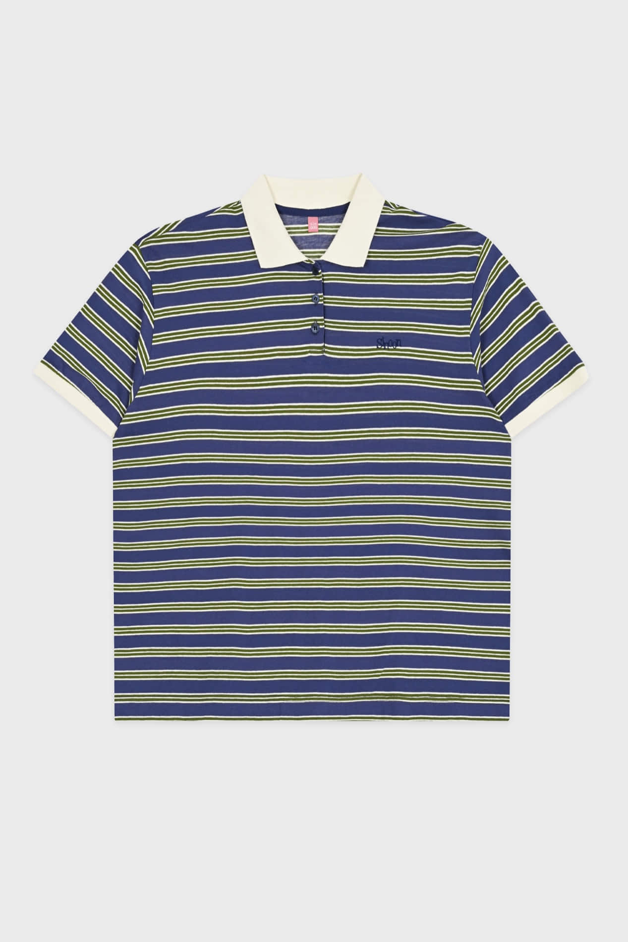 sinoon-ss-25-stripe-half-sleeve-pk-shirt-blue-blue-s