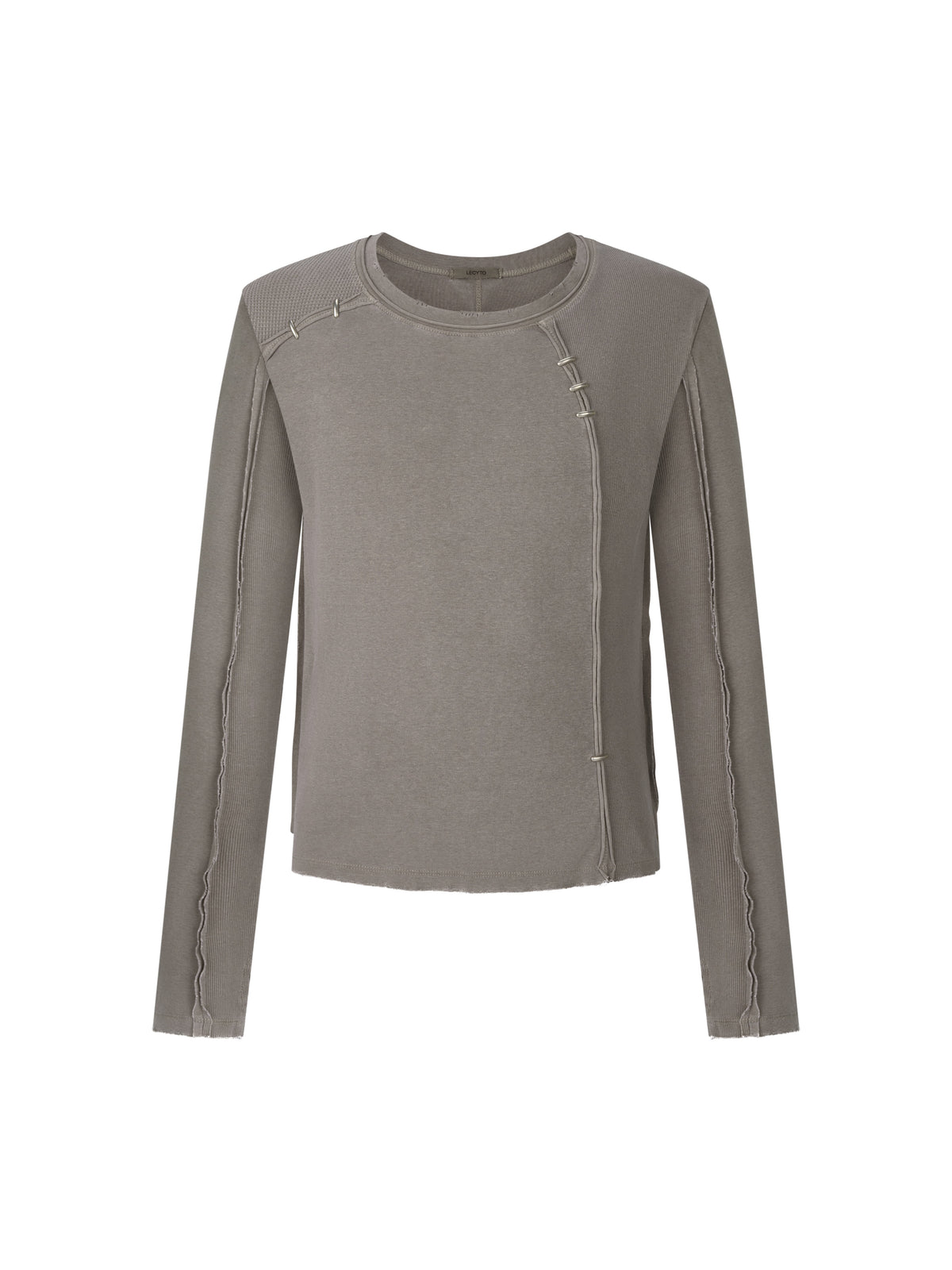 lecyto-fw-26-pigment-shade-pieces-long-sleeve-beige-beige-s