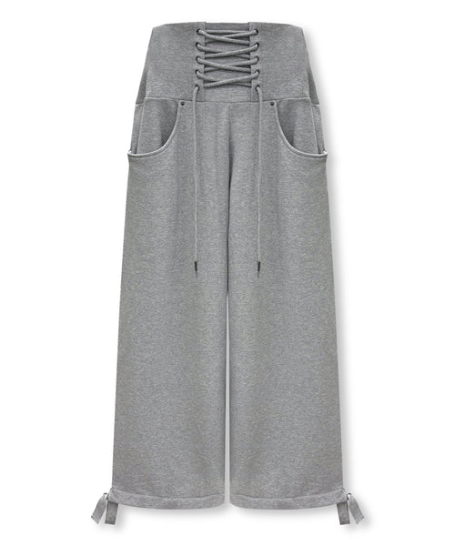 0104-fw-25-f-no-14-wide-lace-up-sweat-pants-gray-s