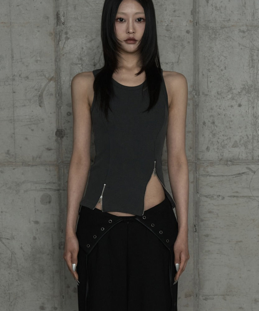 etre-au-sommet-ss-26-unbal-panel-open-zipper-point-sleeve-dark-gray-dark-gray-s
