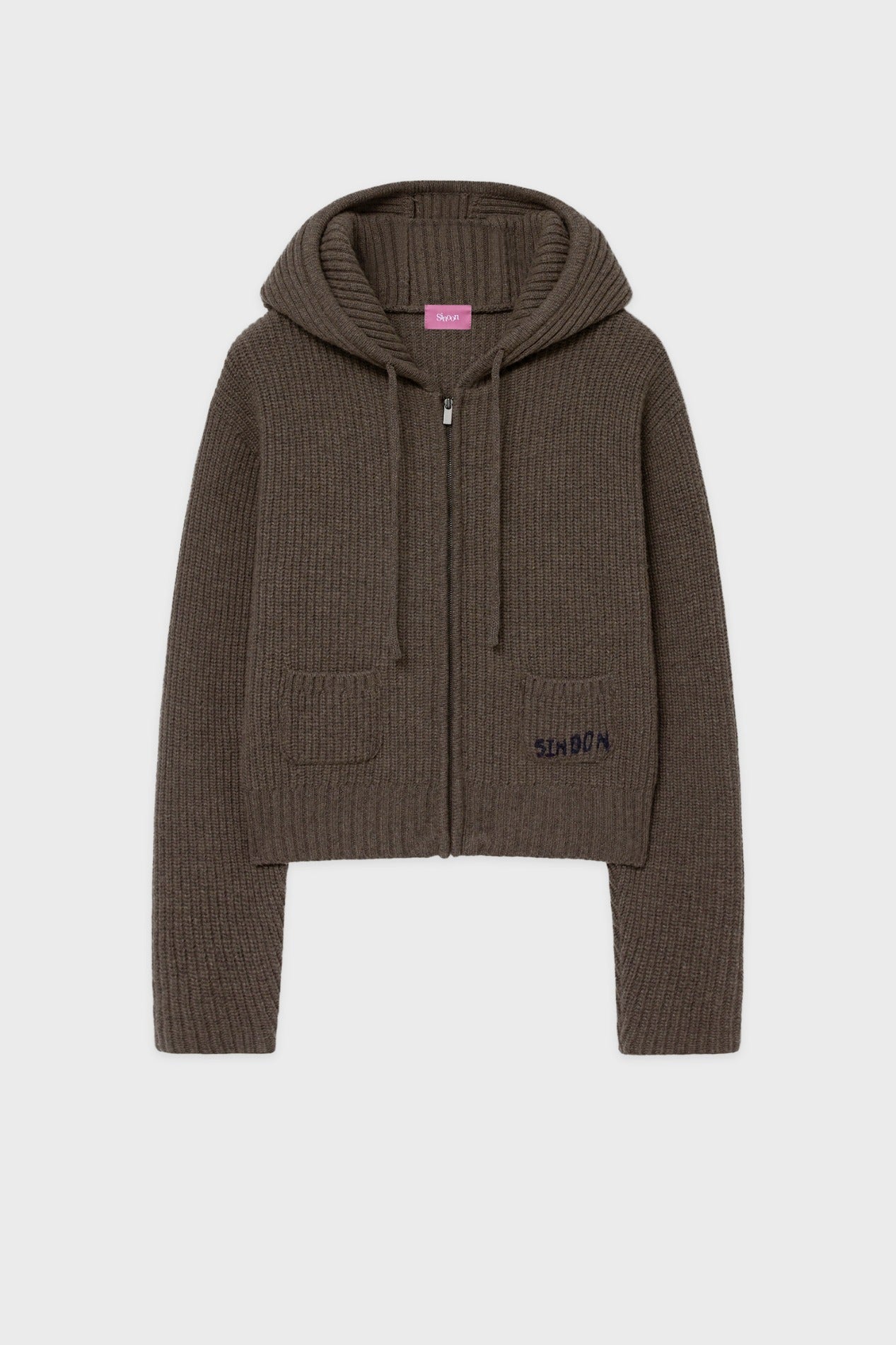 sinoon-fw-25-sn-pocket-logo-zip-up-hoodie-knit-brown-brown-s