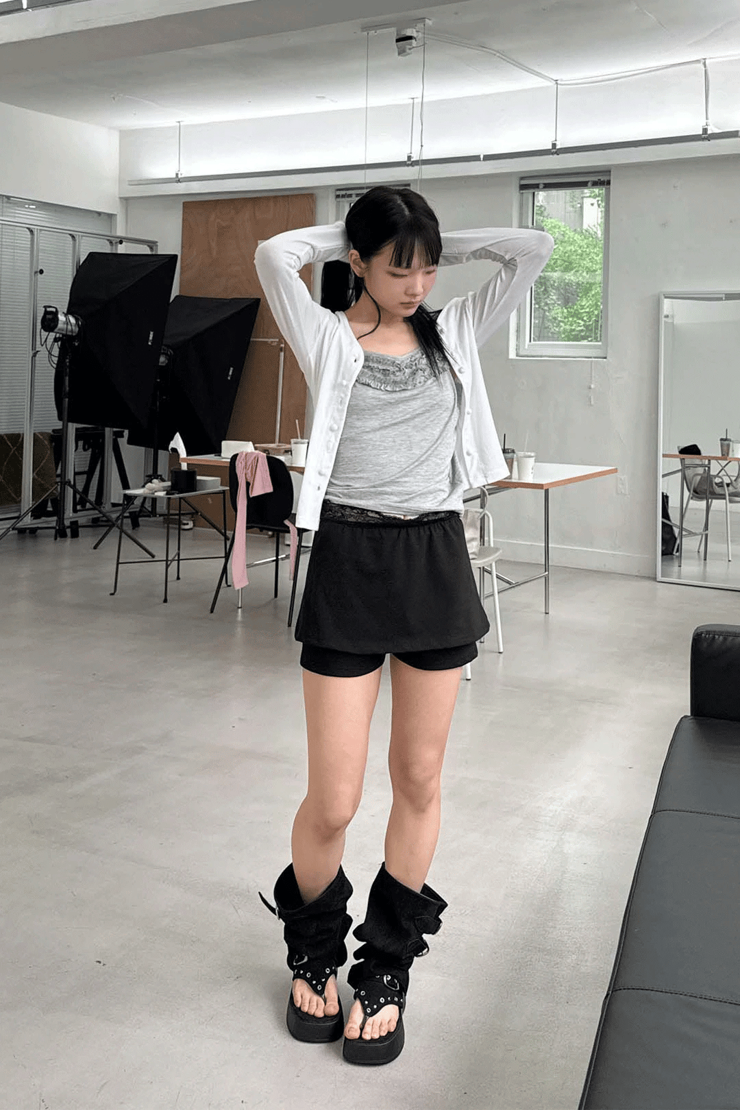 woohwa-ss-26-lace-banding-skirt-pants-black-s
