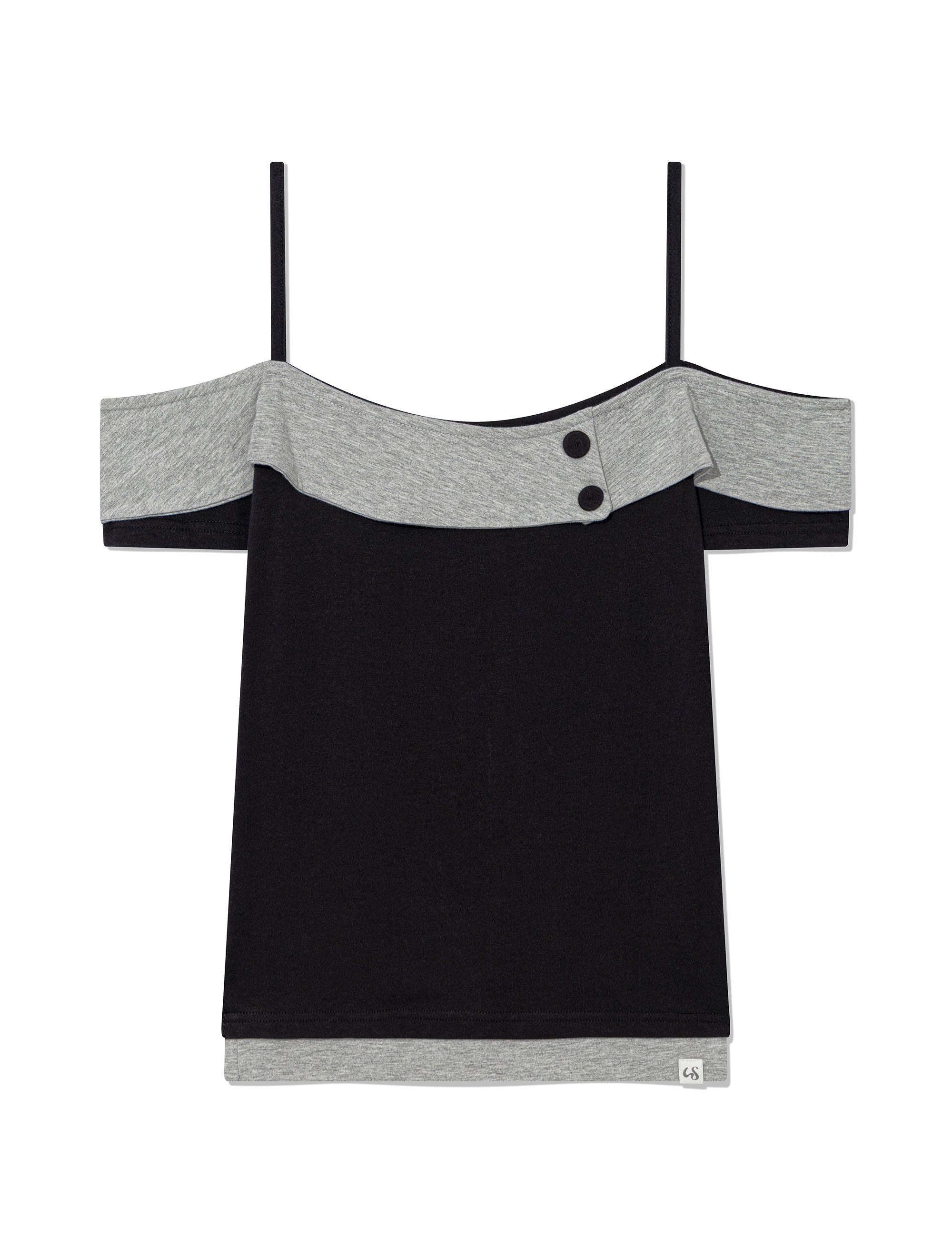 uglyshadow-ss-26-button-contrast-off-shoulder-black-black-s