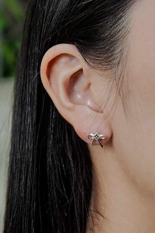 lehaul-ss-26-with-ribbon-earring-green-silver925-green-s