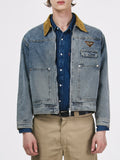 the-greatest-fw-25-brown-neck-denim-jacket-gray-s